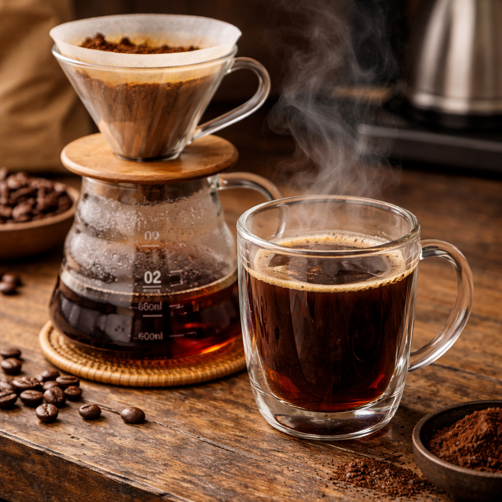 Hot V60 Filter Coffee Tanamera Coffee